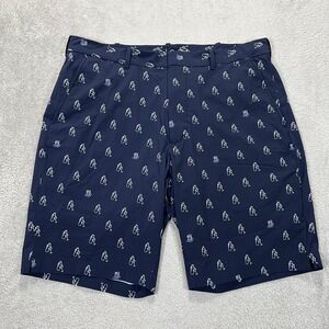 Polo Ralph Lauren Golf Shorts Mens 34 Blue Classic Fit Martini Swim Trunks Lined